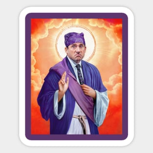 Saint Michael Scott (Prison Mike) Sticker